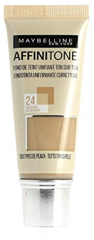 Gemey Maybelline Affinitone Fluide Fond de Teint 17 Beige Rosé