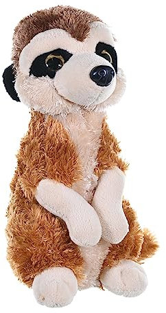 Wild Republic 10854 10870 Plüsch, braun, 20 cm, Erdmännchen