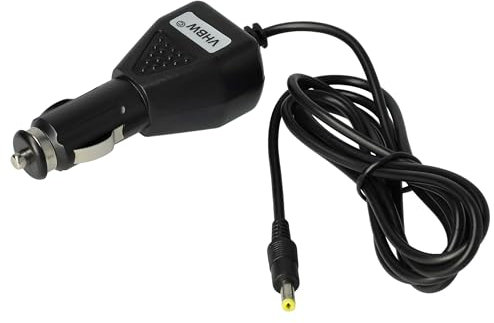 vhbw Chargeur Allume-Cigare Compatible avec Philips AY4132-05, AY4133, DVD-PD7030, PD7000C, PD7015 Lecteur DVD - Chargeur 12V, Noir