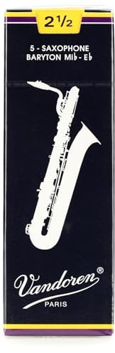 Vandoren Blatt Bariton Saxophon Traditionell Stärke: 2 1/2