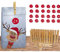 Adventskalender von JEMIDI Bastelset Kalender Kette Advent Kinder Weihnachts Weihnachten Rentier