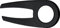 DEKAFORM Fahrrad Kettenschutz Easy Line 194-3-2flügelig für 40/42 Zähne * schwarz