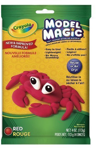 CRAYOLA LLC MODEL MAGIC 4 OZ RED (Set of 12)