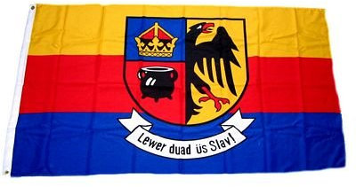 Fahne/Flagge Nordfriesland Schrift 60 x 90 cm Flaggen