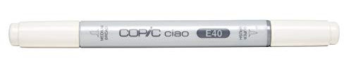 COPIC Ciao Marker Typ E - 40, Brick White, vielseitiger Layoutmarker, mit einer mittelbreiten und einer Brush-Spitze