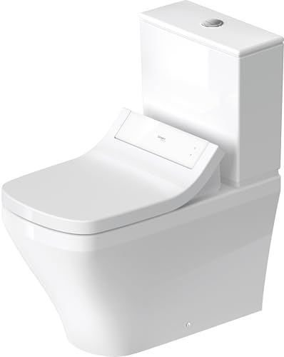 Duravit Stand-WC DuraStyle Kombi (ohne Deckel), ohne Spülkasten 720 mm für SensoWash C (ohne Deckel) mit verdecktem Anschluß, weiss, 2156590000