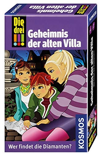 Kosmos Spiele 711054 - Die DREI !!! - Geheimnis der Alten Villa, Farblos