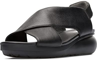 Camper Balloon K200066, Sandal Donna, Nero 008, 36 EU