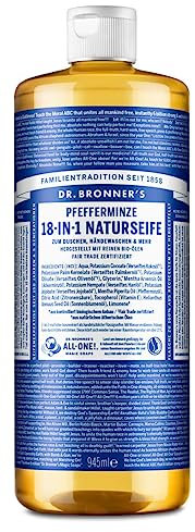 Dr. Bronner's - Flüssigseife- Naturseife - Pfefferminze - 945 ml