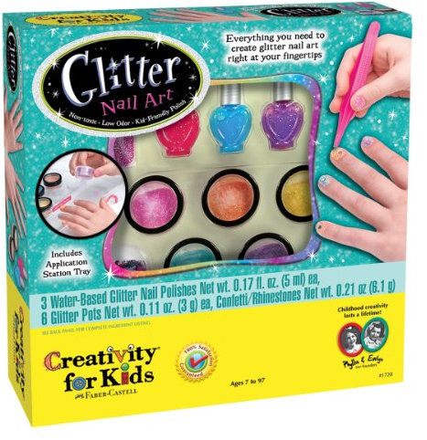 Creativity For Kids Glitter Nail Art Kit