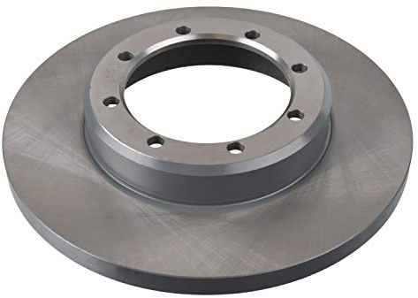 febi bilstein 39868 Brake Disc Set (2 Brake Disc) rear, full, No. of Holes 8