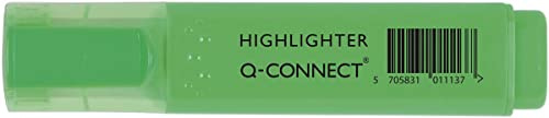 Q-Connect Highlighter Single Colour Green