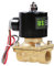 U.S. Solid 24V AC 1/2 G Electrique Électrovanne Laiton Normalement fermé NC Solenoid Valve entraînement direct Air Eau Huile