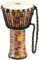 Meinl Djembe PADJ2-S-G, 8, Kenyan Quilt, Ziegenfell