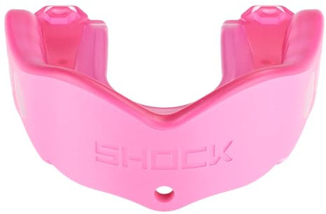 ShockDoctor Mundschutz Gel Max, rosa(Pink),Erwachsene (Alter : 11+)