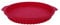 Obstbodenform 26 cm Rund Griff Kuchen Backform Kuchenform Brotbackform (rot)