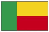 Flagge 90 x 150 : Benin