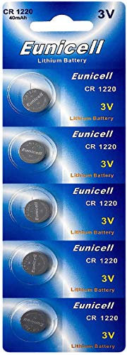 20 x Eunicell CR1220 Lithium Button Cell Battery Batteries 3V