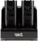 Under Control Socle de Charge Wiimote + 2 Batteries Wii Noire