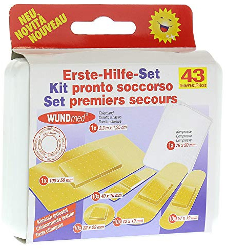 WUNDmed Erste-Hilfe-Set Pflaster
