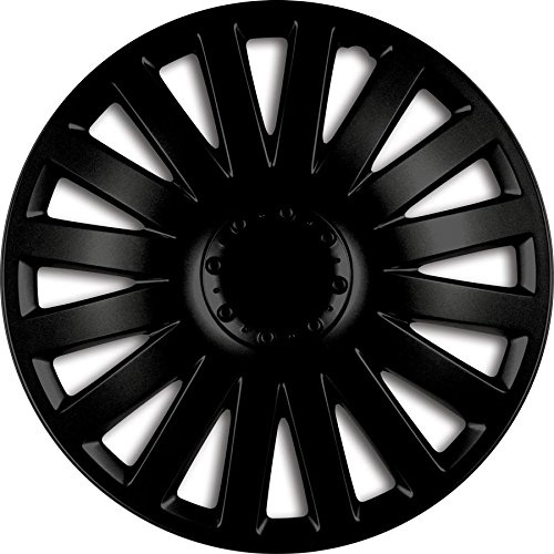 ZentimeX Z732137 Radkappen Radzierblenden universal 14 Zoll Black