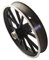 HMParts Felge Orion - 10 Zoll (25,4 cm) - hinten - sw - Mini Cross/Dirt Bike / 2-Takt