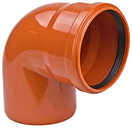 KG Rohr Winkel Bogen Rohrwinkel Rohrbogen Biegung DN160 87 90 Grad KGB Abwasserrohr Kanalrohr