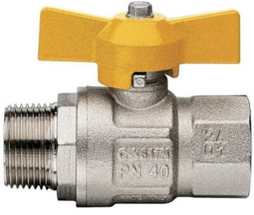 Vanne à bille à gaz MF papillon London 3/4