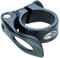 Prophete Off-Limit Sattelklemmring mit Schnellspanner | Aluminium | Durchmesser: 31,8 mm | Fahrradzubehör | Schwarz matt