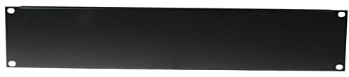 OMNITRONIC Frontplatte Z-19U, Stahl, schwarz 2HE