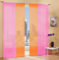 Gardinen Set, 2 x Flächenvorhang Schiebegardine mit Zubehör, Rosa, 2 x Flächenvorhang Schiebegardine mit Zubehör, Orange, 8558985589