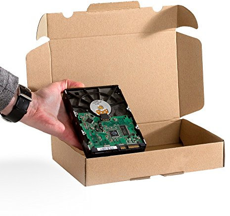 Lot de 10 Boîtes postales A5 extra-plates format 240x160x45 mm