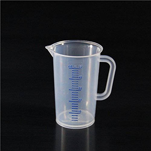 Meßbecher 50ml 2ml Teilung 70mm hoch