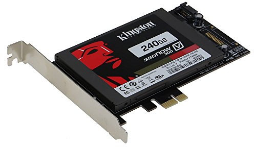 Sedna PCI Express (PCIe) - Adaptador SSD con puerto SATA III (6G), circuito integrado, no necesita conector de alimentación SATA, ideal para Mac, SSD no incluida