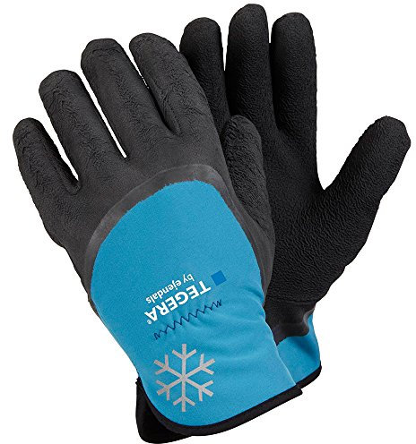 Ejendals Synthetikhandschuh Tegera 684, Größe 7, 1 Stück, schwarz/blau, 684-7