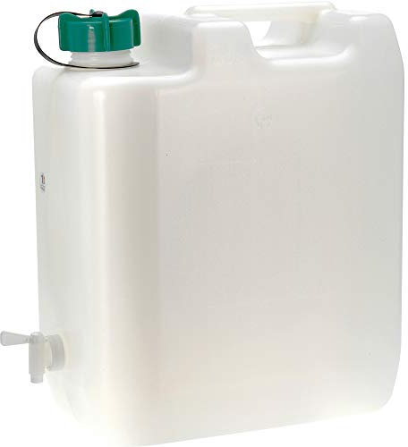 Jerrycan extra-fort avec robinet eau propre 35 litres