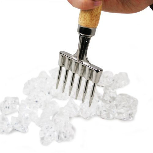 Bar Ice Pick | Cocktail Ice Chipper, Wood Handle Ice Pick