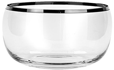 Fink Platinum Glasschale D.13cm,H.8cm