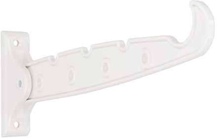 SIRO Kleiderlüfter Altötting, Schlicht, Kunststoff weiß, 280 mm x 96 mm x 26 mm, LA 74 mm, H200-280A4