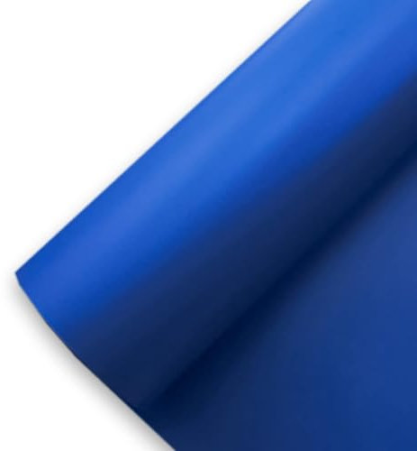 Könighaus (4,7€/m2) Blau Metallic Matt Autofolie 2000 x 152 cm blasenfrei mit Anleitung