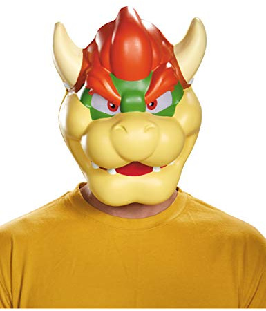 Disguise Men's Bowser Mask - Adult, Multi, One Size