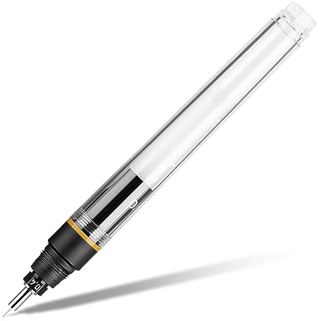 Aristo AR63040 MG1 PRO Tuschfüller Strichstärke 0,40 mm (verchromte Zeichenspitze für hohe Präzision und Langlebigkeit, gleichmäßiger Tintenfluss, einfach nachfüllbar) transparent