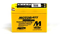 MotoBatt MBT4BB Batterie QuadFlex AGM 40CCA 12 V 2,5 A Activée en usine Remplace YT4BBS, GT4-3