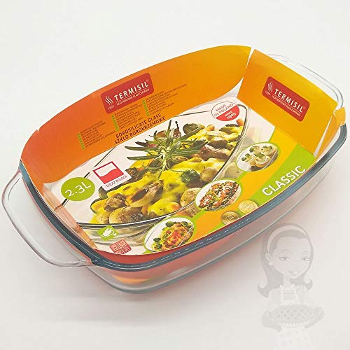 TECNHOGAR Termisil Auflaufform Lasagneform 2,3 Liter