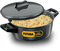 HAWKINS Futura 2 Litre Cook n Serve Bowl, Hard Anodised Saucepan with Hard Anodised Lid, Sauce Pan for Cooking and Serving, Black (ACB20), Aluminium