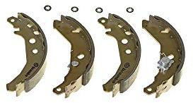 Brembo S56534 Bremsbacken, Anzahl 4 | Kompatibel mit: NISSAN ALMERA II, ALMERA II Hatchback