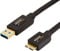 Amazon Basics USB 3.0-Kabel, Typ USB-A Stecker auf Micro USB, 1.8 m, Schwarz