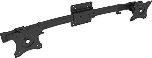 VIVO Dual VESA Bracket Adapter, Horizontal Assembly Mount for 2 Monitor Screens up to 27 inches, MOUNT-VW02A