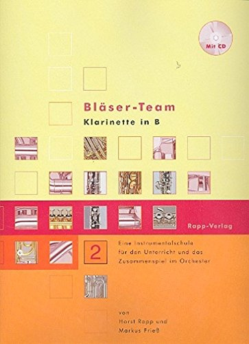 Rapp Verlag Bläser Team Band 2 mit CD - Klarinette in B