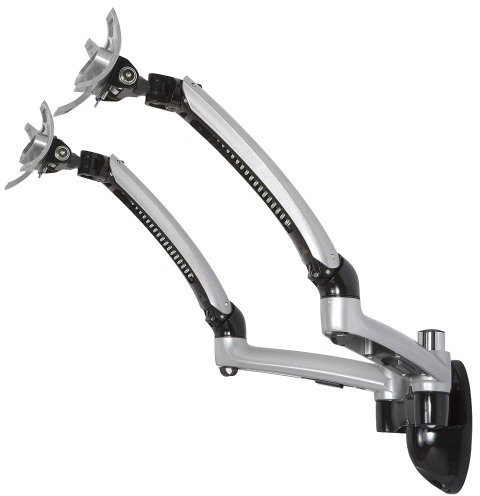 Cotytech Dual Apple Wall Mount Spring ARM – argento
